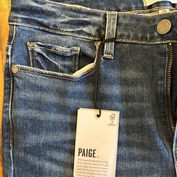 Medium Blue Distressed Skinny Jeans - Picture 2 of 6